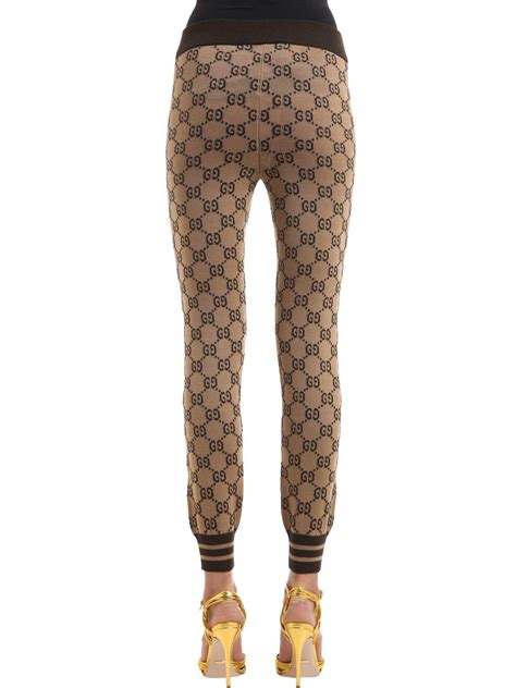 fluffy gucci pants|gucci running leggings.